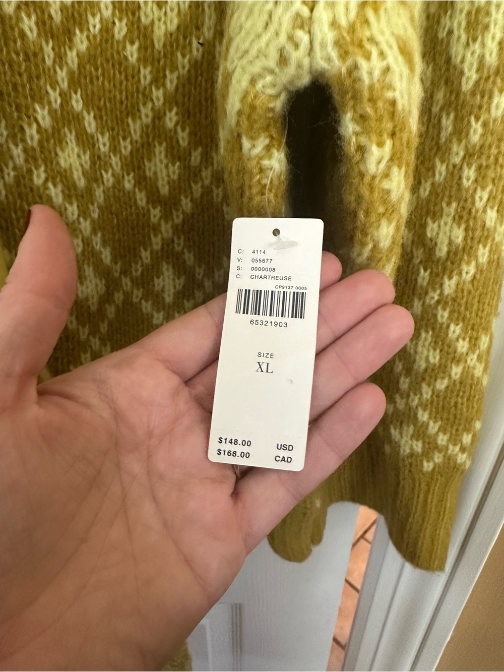 Anthropologie Crewneck Sweater and Matching Scarf - Picture 5 of 5